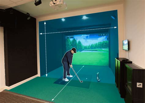 How Much Space for a Golf Simulator: Exploring Dimensions and Beyond