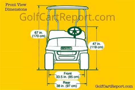 How Wide is a Standard Golf Cart: Exploring Dimensions and Beyond