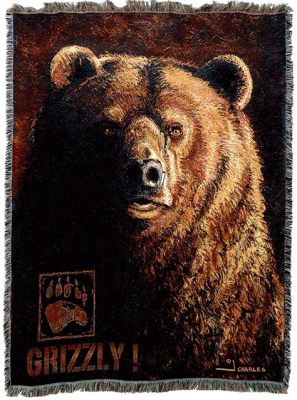 The Grizzly Bears! A Powerful Tapestry Depicting the Majesty and Fury of Nature